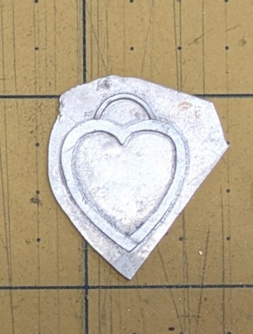 Judy Larson's Hearts and Flowers Charms - , Classic Wire Jewelry, Cutting, Cutting Tool, Cutters, Filing, Finishing, Butane Torch, Soldering, Solder, Design, Curve short 20 gauge square wire        